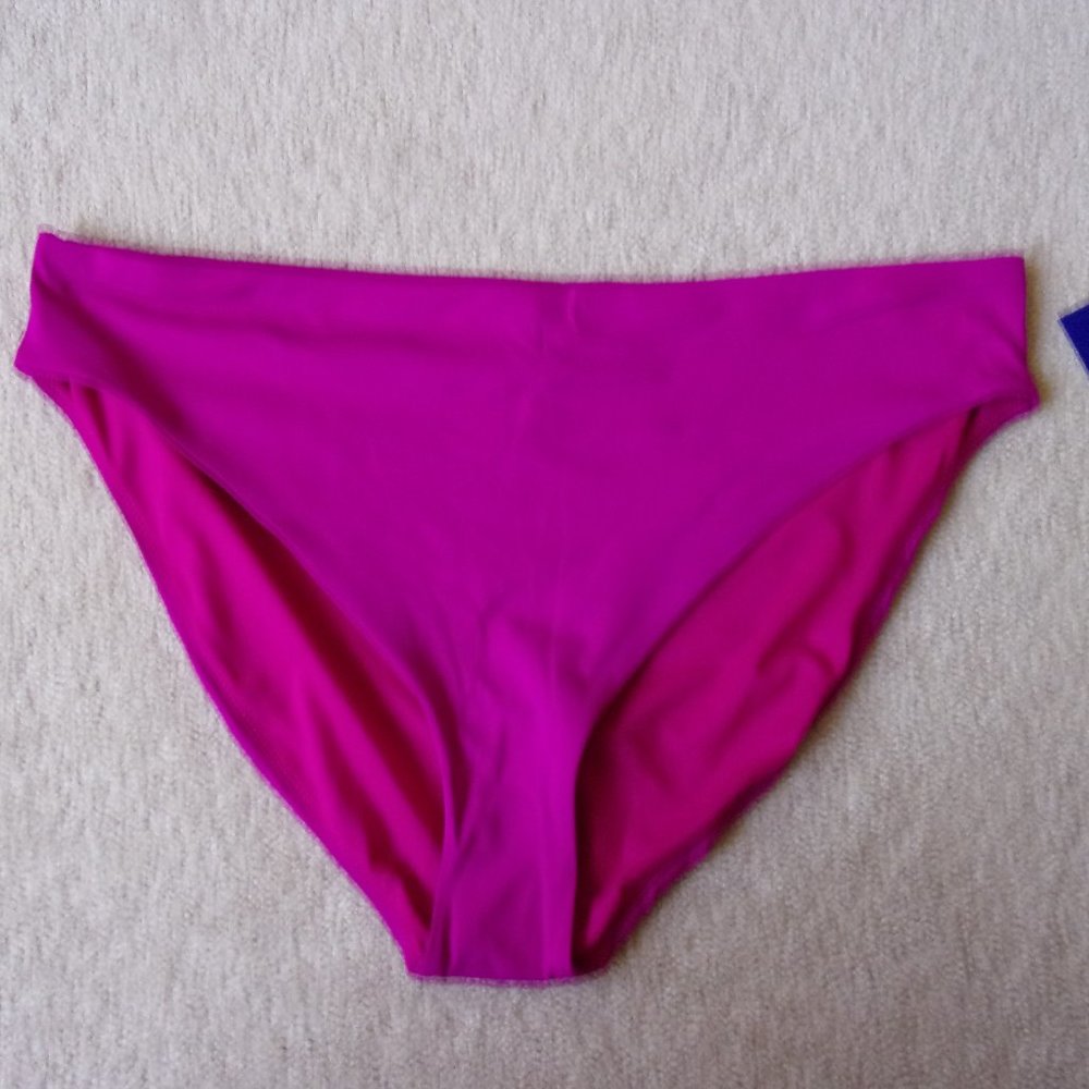 Women’s Apt 9 High Leg Mid Rise Bikini Bottom Size XX Large Shockberry